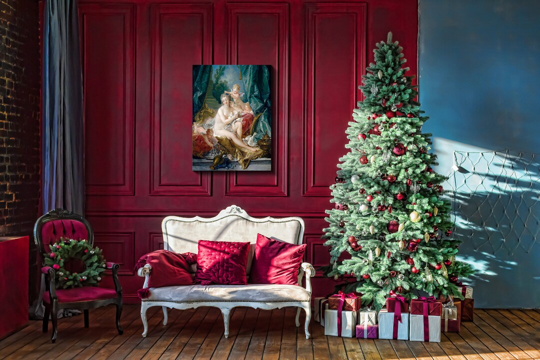 François Boucher the Toilette of Venus 1751 Canvas Gallery Etsy