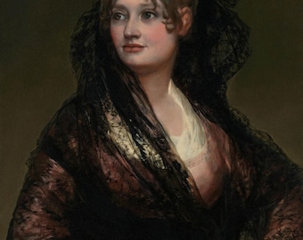 フランシスコ・ゴヤ、ドニャ・イサベル・デ・ポルセルの肖像 1806年