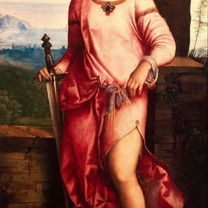 Giorgione : Judith with the Head of Holophernes (c1504) Canvas Gallery Wrapped or Framed Giclee Wall Art Print Digitally Remastered (D6030)