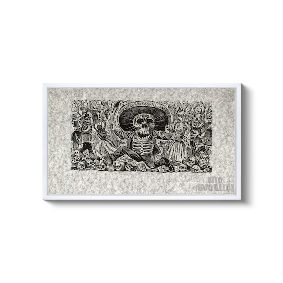 Jose Guadalupe Posada : Calavera From Oaxaca (1903) Canvas