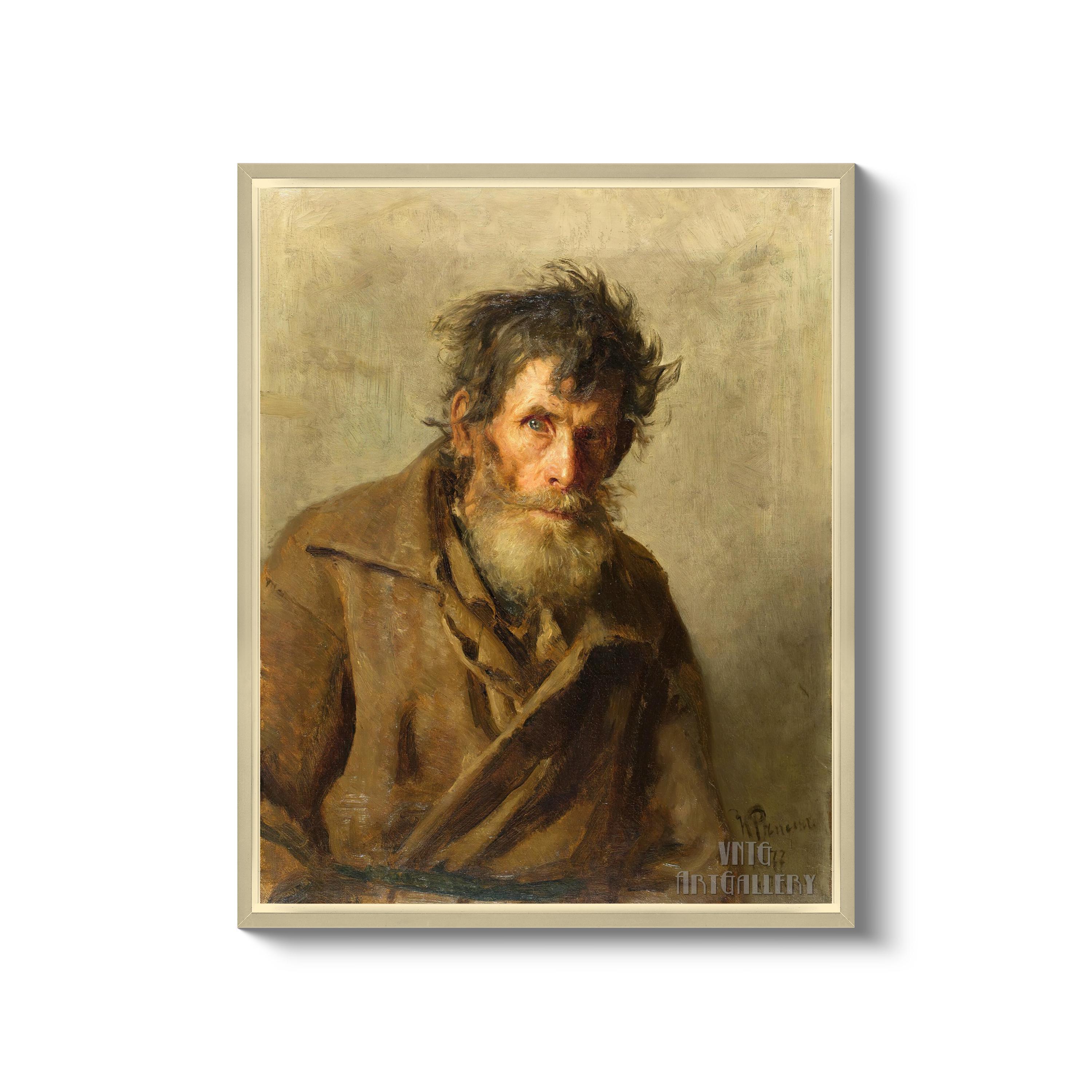 Ilya Ropinイリヤ・レーピン 1878年制作 2012年復刻版ジクレー Ilya Ropinイリヤ・レーピン 1878年制作 2012年復刻版ジクレー