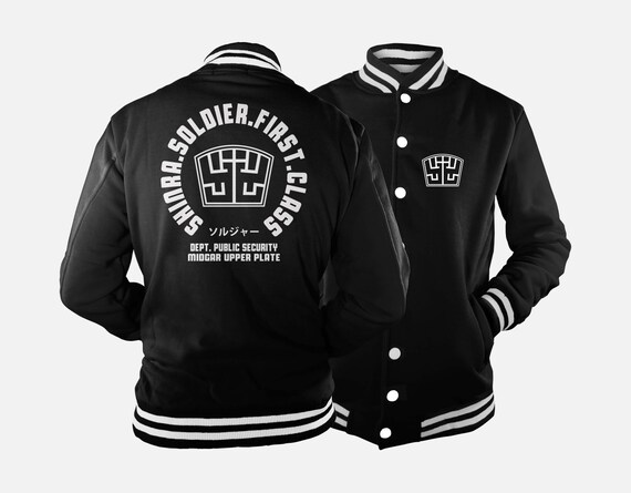 Shinra Soldier Varsity Jacket inspired by Final Fantasy