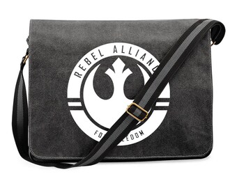 Rebel Alliance Canvas Dispatch Bag Inspired by Star Wars