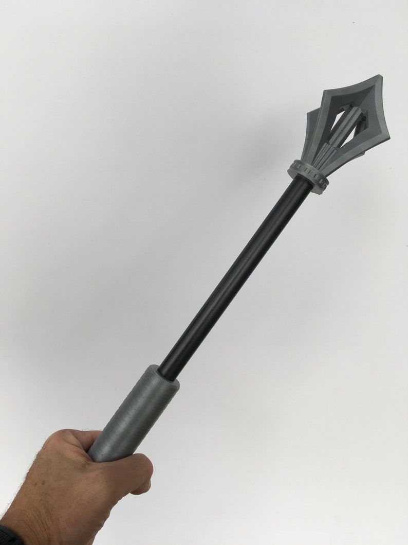 Custom Gaffi Stick Ironwork 3D Printed Etsy