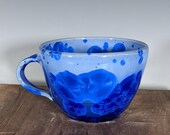 Ceramic Crystalline Mug, Cappuccino Cup, Hand Thrown