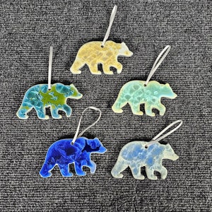 Ceramic Bear Ornament