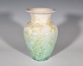 Pottery Vase, Crystalline Glazed, Ceramic Vase