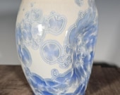 Ceramic Cup, Crystalline Glazed, Clay Pinch Cup, Hand Thrown