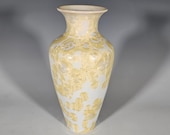 Pottery Vase, Crystalline Glazed, Ceramic Vase