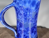 Ceramic Mug, Crystalline Glazed Pottery, Hand Thrown