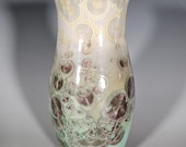 Pottery Vase, Crystalline Glazed, Ceramic Vase
