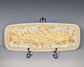 Ceramic Tray, XLarge Handmade, Crystalline Glazed