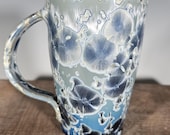 Ceramic Mug, Crystalline Glazed, Hand Thrown