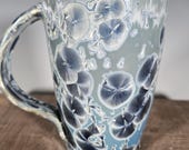 Ceramic Mug, Crystalline Glazed, Hand Thrown
