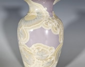 Pottery Vase, Crystalline Glazed, Ceramic Vase