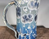 Ceramic Mug, Crystalline Glazed, Hand Thrown
