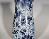 Pottery Vase, Crystalline Glazed Pottery, Ceramic Vase