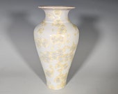 Pottery Vase, Crystalline Glazed, Ceramic Vase