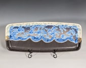 Ceramic Tray, Crystalline Glazed, XXLarge Handmade Serving Dish