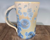 Ceramic Mug, Crystalline Glazed, Hand Thrown