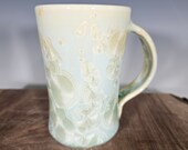 Ceramic Mug, Crystalline Glazed, Hand Thrown