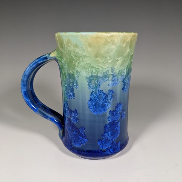 Valentine's Day Gift Hand Thrown Ceramic Crystalline Mug