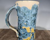 Ceramic Mug, Crystalline Glazed, Hand Thrown