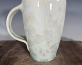Ceramic Mug, Crystalline Glazed, Hand Thrown