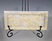 Ceramic Tray, Handmade, Crystalline Glazed, Small size