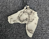 Ceramic Horse Hair Horse Head Ornament