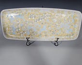 Ceramic Tray, Crystalline Glazed, XXLarge Handmade Serving Dish