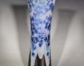 Pottery Vase, Crystalline Glazed, Ceramic Vase