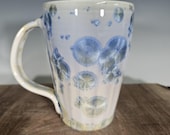 Ceramic Mug, Crystalline Glazed, Hand Thrown