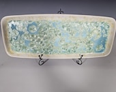 Ceramic Tray, Crystalline Glazed, XXLarge Handmade Serving Dish