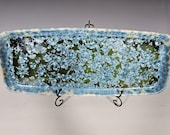 Ceramic Tray, Crystalline Glazed, XLarge Handmade
