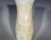 Pottery Vase, Crystalline Glazed, Ceramic Vase