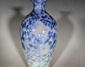 Pottery Vase, Crystalline Glazed, Ceramic Vase