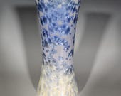 Pottery Vase, Crystalline Glazed, Ceramic Vase