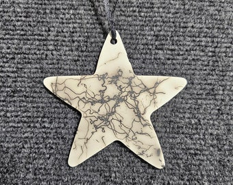 Ceramic Horse Hair Star Ornament