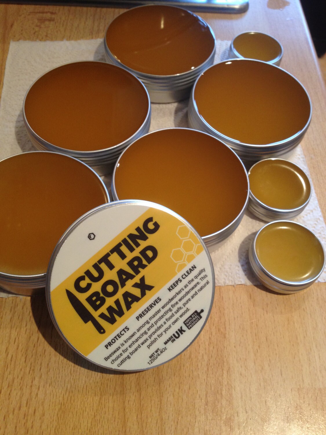 Cutting Board Wax 15ml chopping Blocks Butchers Blocks Etsy UK