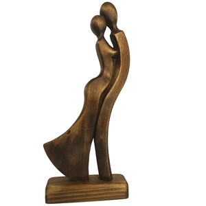 12 High FRED GERBER Hand-Carved Wood SCULPTURE Phallic Man Bust Portrait Carving Modern Folk Outsider Art Brut wooden eames era