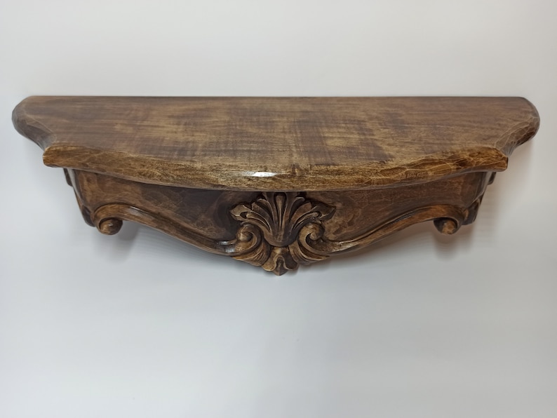 Art Shelf Unique Vintage Shelving Shelf Décor Handmade Etsy