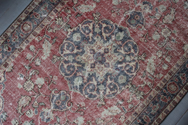 3'7x6'5 Ft Vintage Oushak Rug Vintage Etsy