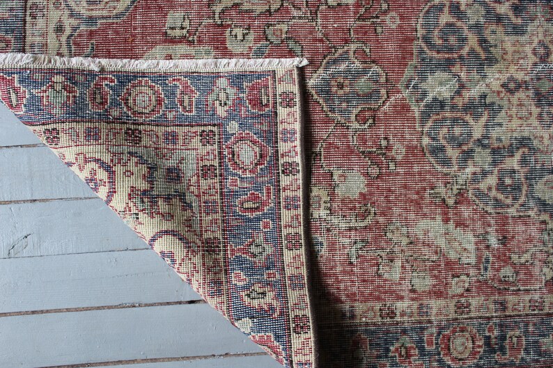 3'7x6'5 Ft Vintage Oushak Rug Vintage Etsy