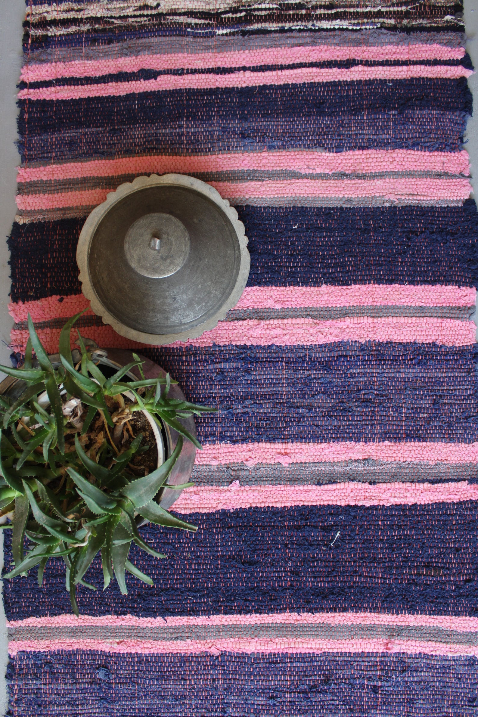 2'2x 8'ft RAG RUG Vintage Rag Rug Ethnic Etsy