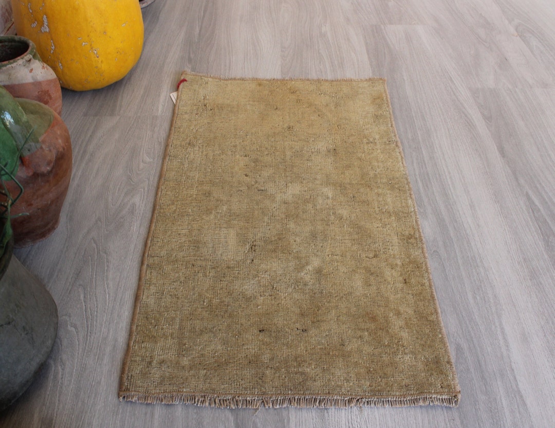 Vintage Wool Door Mat Ethnic Anatolian Rug Door Mat Small Etsy
