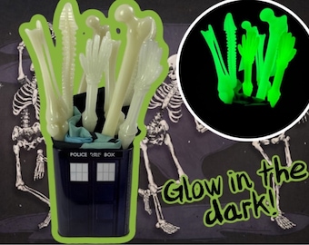 Bones Pens Set / Novelty Funny Kids Joke / Nurses Doctors Radiology Dentist Arts & Crafts / Pen Paint Markers Pencils Back to School Supply