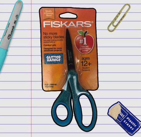 Fiskars Football Classroom Safety- Edge Blades, Pointed tip