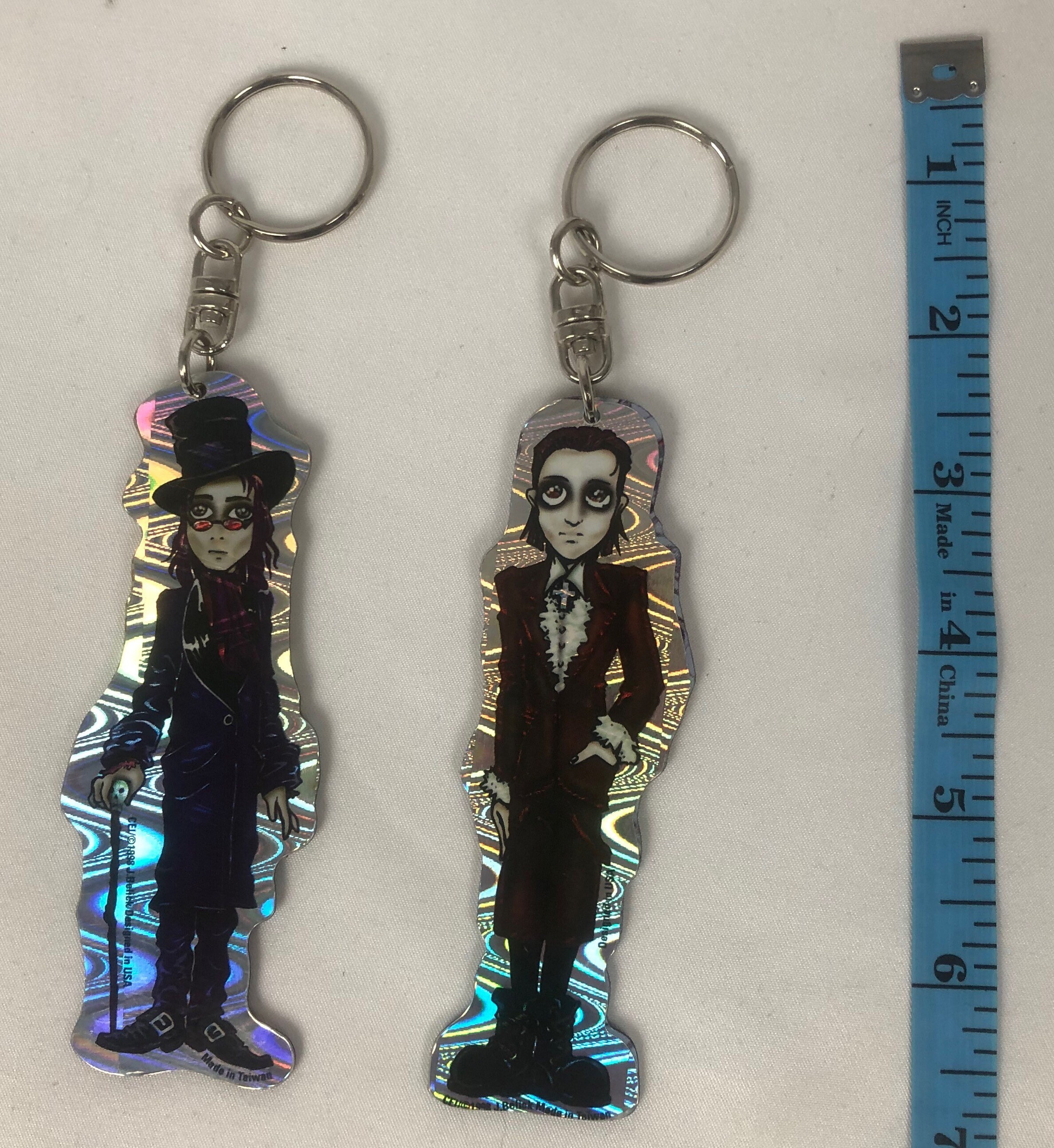 OG LABEL PADDED FELT KEYCHAIN – BlackEyePatch