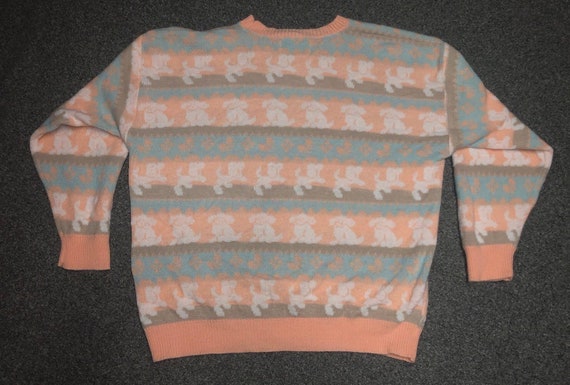 Vintage Kawaii Pastel Sweater / Donagain Harajuku… - image 7